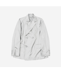 SEEN（シーン）の「NYLON LIGHT DOUBLE BLAZER (Light Grey)（テーラードジャケット）」