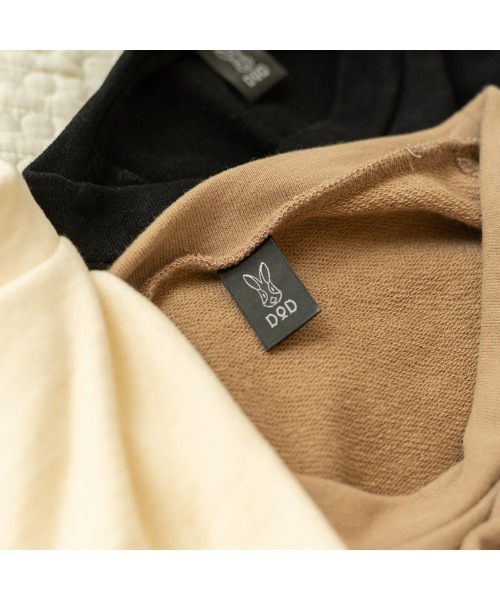 DOD（ディーオーディー）の「ディーオーディー  ウサロゴワンピAW（スカート・メンズ・ベージュ/ブラック/アイボリー・ﾌﾘ-）」の9枚目の写真