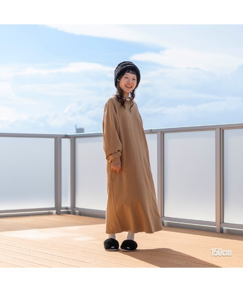 DOD（ディーオーディー）の「ディーオーディー  ウサロゴワンピAW（スカート・メンズ・ベージュ/ブラック/アイボリー・ﾌﾘ-）」の14枚目の写真