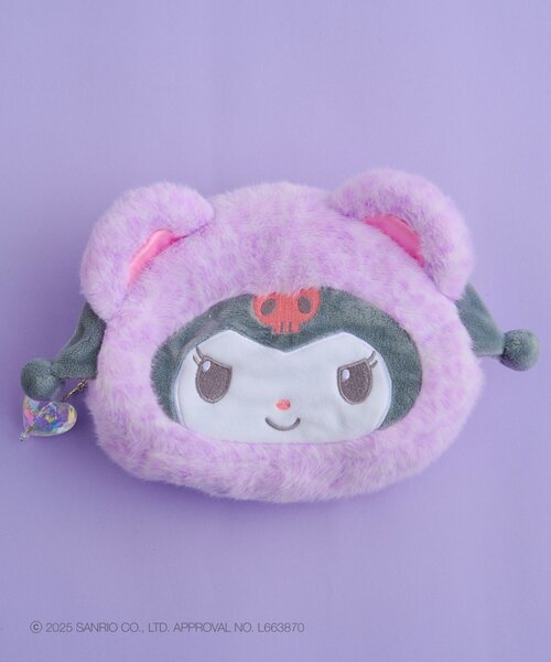 Kastane×Kuromi】ぬいぐるみポーチ（ポーチ）｜sanrio（サンリオ）の