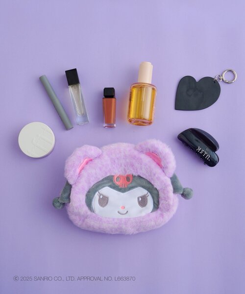 ぬいぐるみ　ポーチ Kastane×Kuromi】ぬいぐるみポーチ（ポーチ）｜sanrio（サンリオ）の