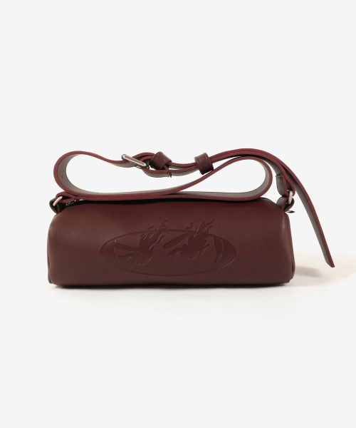 INNEQ（イネク）の「Chunky Buckle Air Bag Eye-Burgundy（ショルダーバッグ・レディース・その他・FREE）」の3枚目の写真