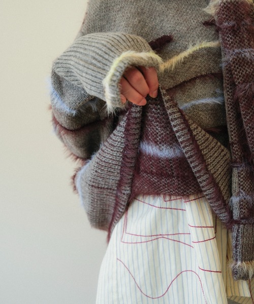 フレットボーダーニットPO（ニット/セーター）｜PAMM（パム）の