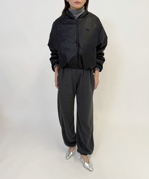 EDIT. FOR LULU（エディットフォールル）の「【adidas/アディダス】PLEATHER BOMBER（その他アウター・レディース・ブラック/ベージュ・MEDIUM）」の21枚目の写真