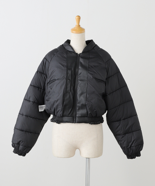 EDIT. FOR LULU（エディットフォールル）の「【adidas/アディダス】PLEATHER BOMBER（その他アウター・レディース・ブラック/ベージュ・MEDIUM）」の15枚目の写真