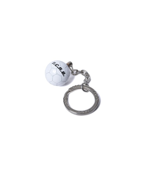 F.C.Real Bristol（エフシーレアルブリストル）の「SOCCER BALL KEYCHAIN（キーホルダー・メンズ・ホワイト/ブラック・FREE）」の5枚目の写真
