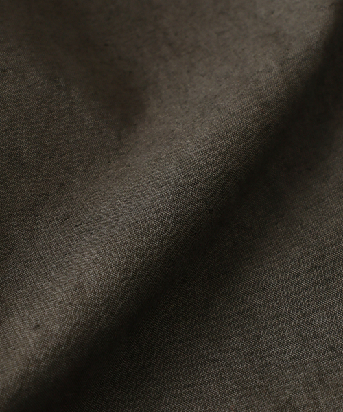 JOURNAL STANDARD J.S HOMESTEAD（ジャーナルスタンダードホームステッド）の「J.S.Homestead / ウエスト ポケット ショート シャツ “短丈”（シャツ/ブラウス・メンズ・ブラック/アイボリー/カーキ・MEDIUM/LARGE）」の17枚目の写真