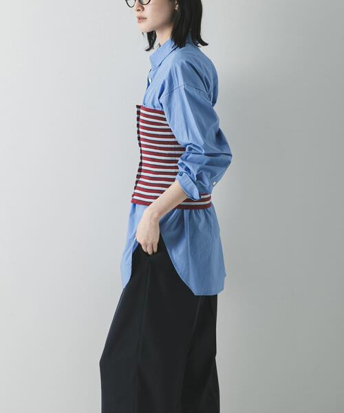 URBAN RESEARCH（アーバンリサーチ）の「マルチボーダーニットビスチェ（ニット/セーター・レディース・イエロー系その他/レッド系その他/ブルー系その他・FREE）」の15枚目の写真