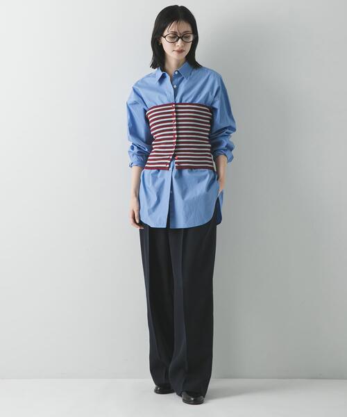 URBAN RESEARCH（アーバンリサーチ）の「マルチボーダーニットビスチェ（ニット/セーター・レディース・イエロー系その他/レッド系その他/ブルー系その他・FREE）」の17枚目の写真