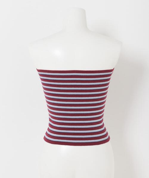 URBAN RESEARCH（アーバンリサーチ）の「マルチボーダーニットビスチェ（ニット/セーター・レディース・イエロー系その他/レッド系その他/ブルー系その他・FREE）」の21枚目の写真