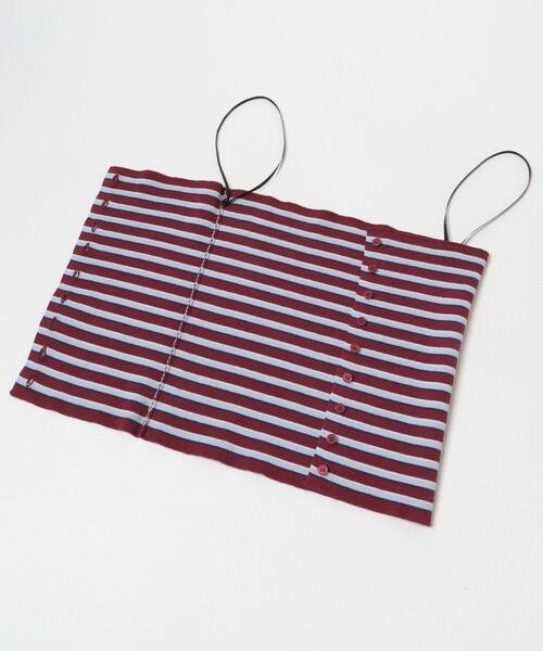 URBAN RESEARCH（アーバンリサーチ）の「マルチボーダーニットビスチェ（ニット/セーター・レディース・イエロー系その他/レッド系その他/ブルー系その他・FREE）」の22枚目の写真