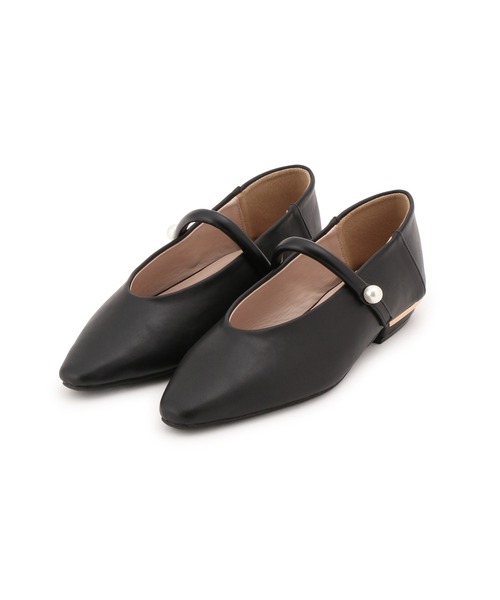 Juze（ジュゼ）の「パールメリージェーンパンプス/バブーシュ（パンプス・レディース・ブラック・SS/S/M/L）」の10枚目の写真