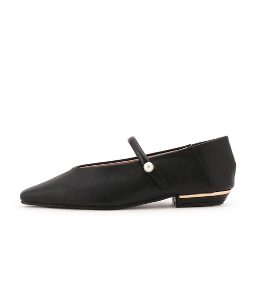 Juze（ジュゼ）の「パールメリージェーンパンプス/バブーシュ（パンプス・レディース・ブラック・SS/S/M/L）」の9枚目の写真