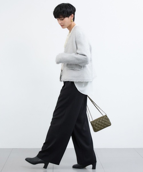 セール】BARNYARDSTORM / フラッグヤーンツイードジャケット（ノー