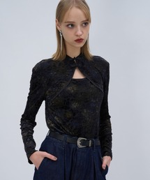 HARE | フロッキーチャイナシアーカットソー(HARE)(Tシャツ/カットソー)