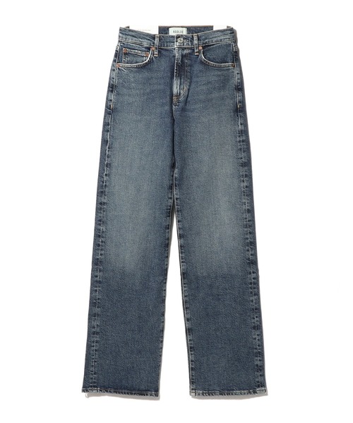 AGOLDE(エーゴールドイー)の「AGOLDE / HARPER ストレートデニムパンツ(デニムパンツ・レディース・ブルー・23/24/25)」の1枚目の写真