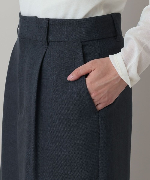 A part by(アパートバイ)の「LNTレースツキストレートスカート(スカート・レディース・ブラック系その他2/ネイビー/ベージュ・SMALL/MEDIUM)」の21枚目の写真