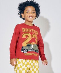 F.O.KIDS（エフオーキッズ）の「働く車ナンバリングTシャツ（Tシャツ/カットソー）」