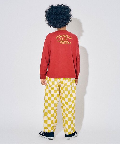 F.O.KIDS(エフオーキッズ)の「働く車ナンバリングTシャツ(Tシャツ/カットソー・キッズ・グレー/アイボリー/レッド・80/90/100/110/120/130/140)」の7枚目の写真