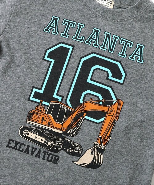 F.O.KIDS(エフオーキッズ)の「働く車ナンバリングTシャツ(Tシャツ/カットソー・キッズ・グレー/アイボリー/レッド・80/90/100/110/120/130/140)」の10枚目の写真