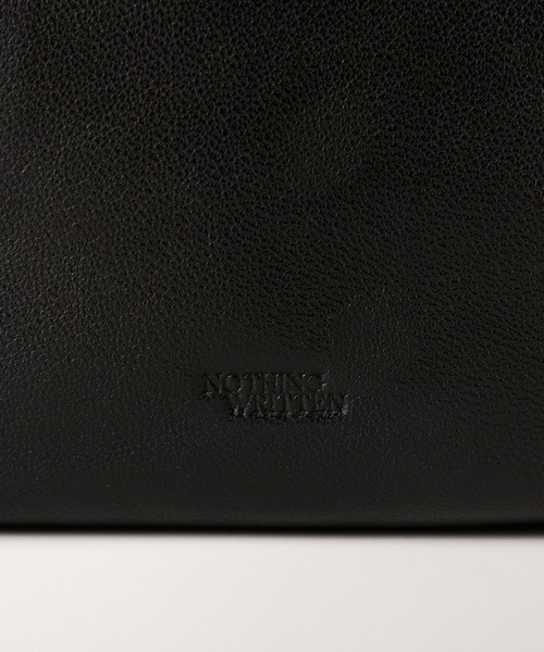 NOTHING WRITTEN（ナッシングリトゥン）の「NOTHING WRITTEN / ナッシングリトゥン Square bag ラムスキン レザーショルダーバッグ（ショルダーバッグ・レディース・ブラック・FREE）」の17枚目の写真