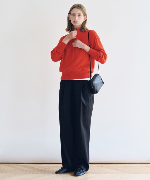 NOTHING WRITTEN（ナッシングリトゥン）の「NOTHING WRITTEN / ナッシングリトゥン Square bag ラムスキン レザーショルダーバッグ（ショルダーバッグ・レディース・ブラック・FREE）」の12枚目の写真