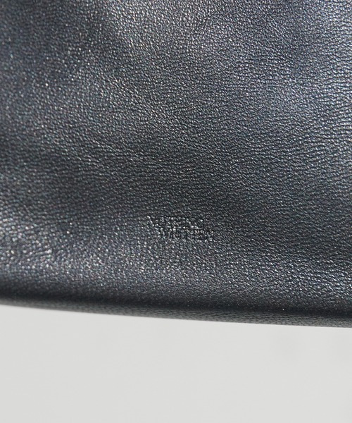 NOTHING WRITTEN（ナッシングリトゥン）の「NOTHING WRITTEN / ナッシングリトゥン Square bag ラムスキン レザーショルダーバッグ（ショルダーバッグ・レディース・ブラック・FREE）」の22枚目の写真