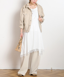 AP STUDIO（エーピーストゥディオ）の「NEWレースドッキングワンピース（ワンピース）」