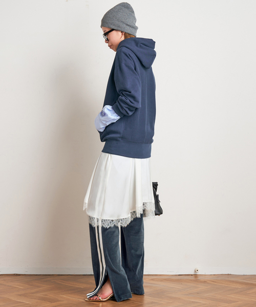 AP STUDIO（エーピーストゥディオ）の「NEWレースドッキングワンピース（ワンピース・レディース・ブラック/ネイビー/ホワイト・FREE）」の21枚目の写真