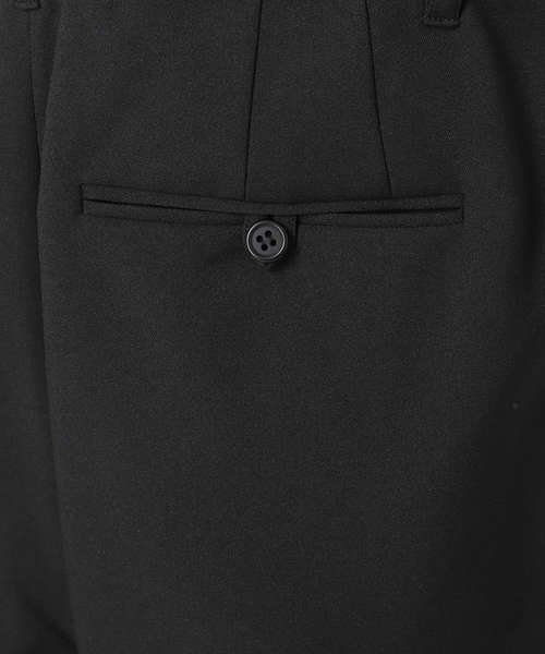 PROVOKE (プロヴォーク)の「【PROVOKE/プロヴォーク】suspenders tuck pants(スラックス・レディース・ブラック/チャコールグレー・36/38)」の16枚目の写真