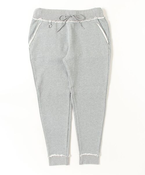piuoro(ピウオッロ)の「PIUORO(ピウオロ) JOGGER SWEAT PANTS ジョガースウェットパンツ(スウェットパンツ・メンズ・グレー/ブラック・5/2/4)」の1枚目の写真