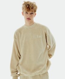 LAZYZ（レイジジ）の「レイジコーデュロイスウェットシャツベージュ（スウェット）」