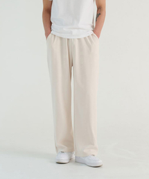 CREEDMENS（クリードマンズ）の「[起毛ver.]ライトソフトバンディングワイドパンツ(Ivory)（スウェットパンツ）」