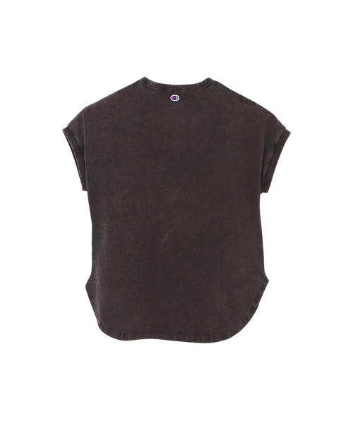 Champion(チャンピオン)の「【Champion/チャンピオン】レディース フレンチスリーブシャツ(Tシャツ/カットソー・レディース・ダークブラウン/グリーン系その他5/ブラック系その他/ロイヤルブルー・LARGE/MEDIUM)」の16枚目の写真