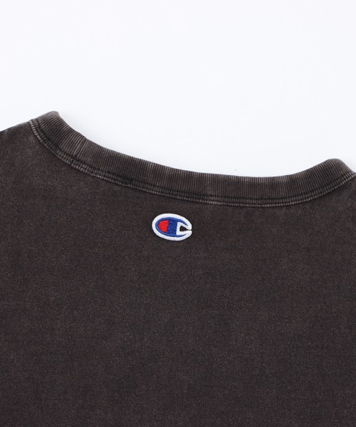Champion(チャンピオン)の「【Champion/チャンピオン】レディース フレンチスリーブシャツ(Tシャツ/カットソー・レディース・ダークブラウン/グリーン系その他5/ブラック系その他/ロイヤルブルー・LARGE/MEDIUM)」の17枚目の写真