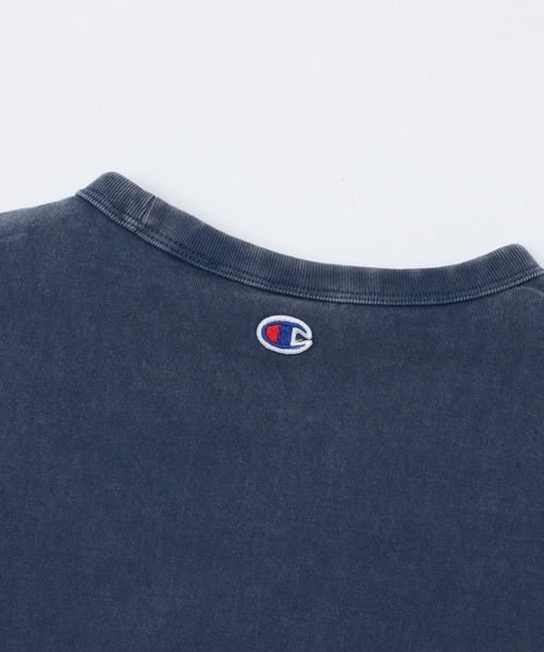 Champion(チャンピオン)の「【Champion/チャンピオン】レディース フレンチスリーブシャツ(Tシャツ/カットソー・レディース・ダークブラウン/グリーン系その他5/ブラック系その他/ロイヤルブルー・LARGE/MEDIUM)」の20枚目の写真