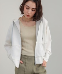 Bou Jeloud（ブージュルード）の「裾レイヤードバックラインジップパーカー（パーカー）」