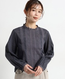 studio CLIP | フロントレースブラウス(シャツ/ブラウス)