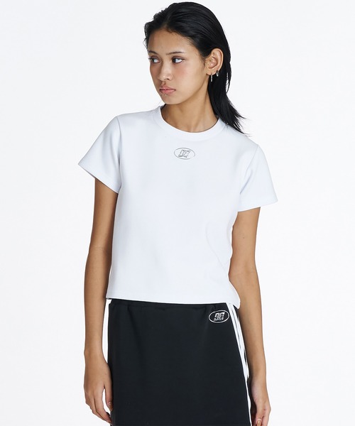 DC(ディーシー)の「DC/ディーシー 半袖 Tシャツ LST262309(Tシャツ/カットソー・レディース・ブラック/ホワイト/ブラックミックス・M/S)」の1枚目の写真