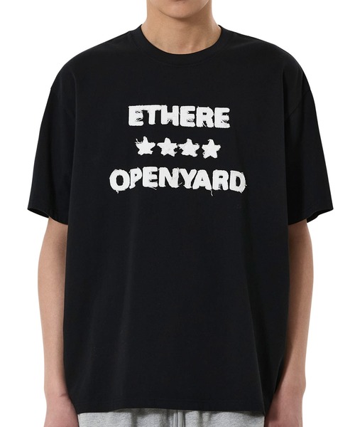 OY(オーワイ)の「『OY/オーワイ』FRAYED EDGE TEE/フレイドエッジTシャツ(Tシャツ/カットソー・メンズ・ネイビー/ブラック/グレー・L/M)」の5枚目の写真