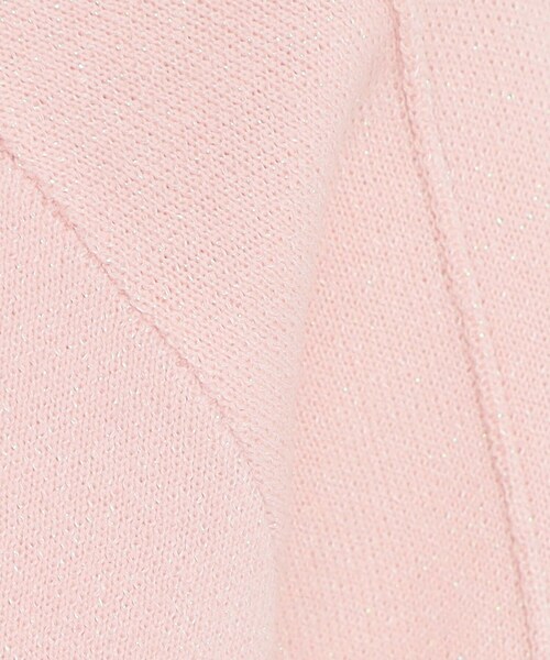 THE SHOP TK （ザ ショップ ティーケー ）の「【着丈が選べる】スウェットライクラメジャカードニット（ニット/セーター・レディース・ピンク/アイボリー/アイボリー系/グレー系/グレー/ピンク系1・99）」の9枚目の写真
