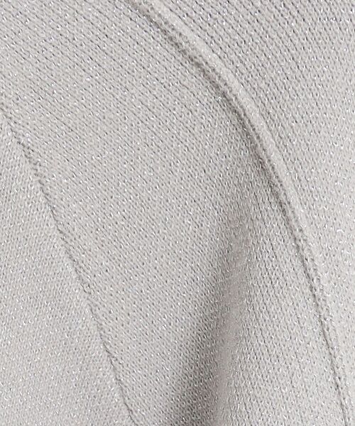 THE SHOP TK （ザ ショップ ティーケー ）の「【着丈が選べる】スウェットライクラメジャカードニット（ニット/セーター・レディース・ピンク/アイボリー/アイボリー系/グレー系/グレー/ピンク系1・99）」の16枚目の写真