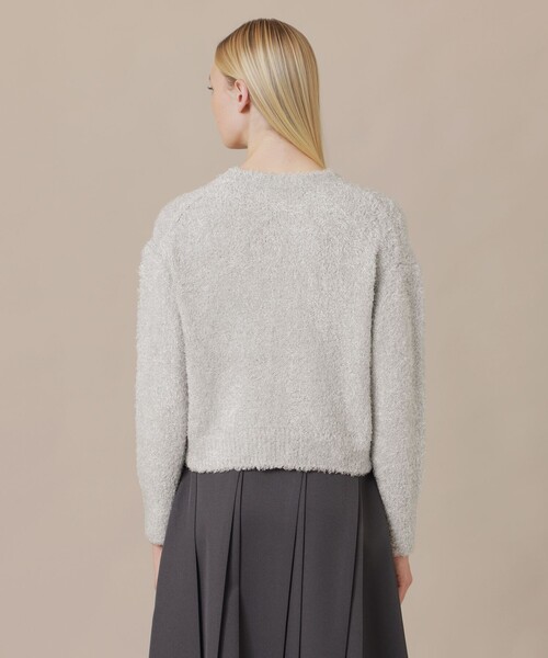 MACKINTOSH LONDON(マッキントッシュ ロンドン)の「ファンシーシャイニーニットプルオーバー(ニット/セーター・レディース・グレー系その他/ライトブルー・38)」の8枚目の写真
