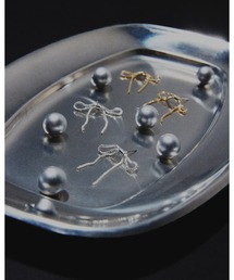 Nothing And Others（ナッシングアンドアザーズ）の「「Nothing And Others ナッシングアンドアザーズ」Ribbon Link Pierce（ネックレス）」