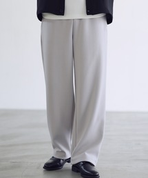 SPU（スプ）の「【セットアップ対応】防シワ・抗ピリング・ウォッシャブル ハイポンチスウェットパンツ（スウェットパンツ）」