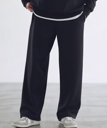 SPU（スプ）の「【セットアップ対応】防シワ・抗ピリング・ウォッシャブル ハイポンチスウェットパンツ（スウェットパンツ）」