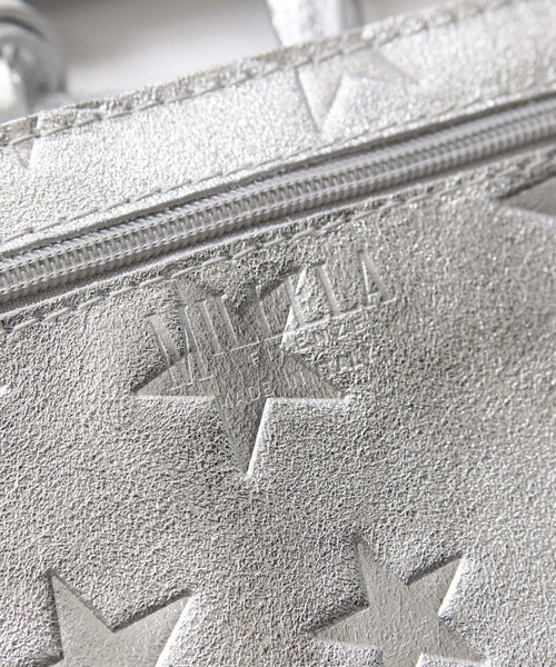 Gready Brilliant（グレディブリリアン）の「スターミニレザートート（トートバッグ・レディース・シルバー・FREE）」の17枚目の写真