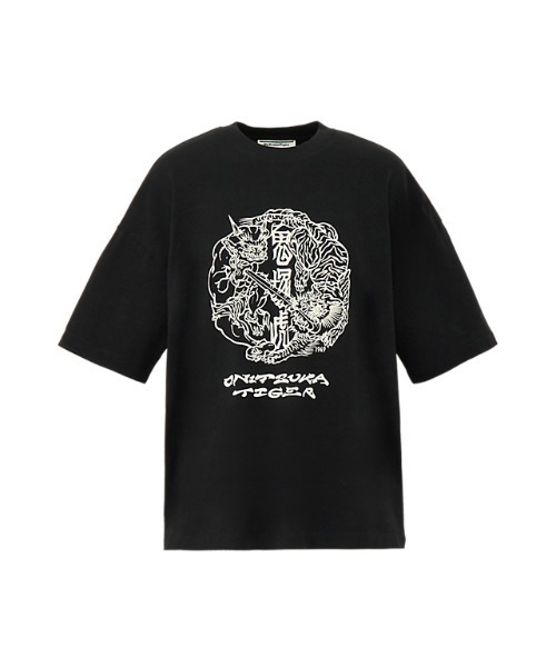Onitsuka Tiger(オニツカタイガー)の「GRAPHIC TEE / グラフィックティー(Tシャツ/カットソー・レディース・ホワイト/ブラック・S/XS/XL/L/M)」の2枚目の写真