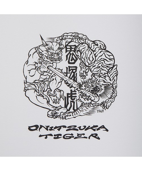 Onitsuka Tiger(オニツカタイガー)の「GRAPHIC TEE / グラフィックティー(Tシャツ/カットソー・レディース・ホワイト/ブラック・S/XS/XL/L/M)」の4枚目の写真