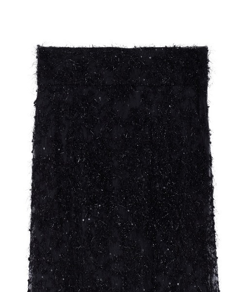 Ameri（アメリ）の「SHEER FEATHER MERMAID SKIRT（スカート・レディース・ブラック/グレイッシュベージュ・SMALL/MEDIUM）」の15枚目の写真